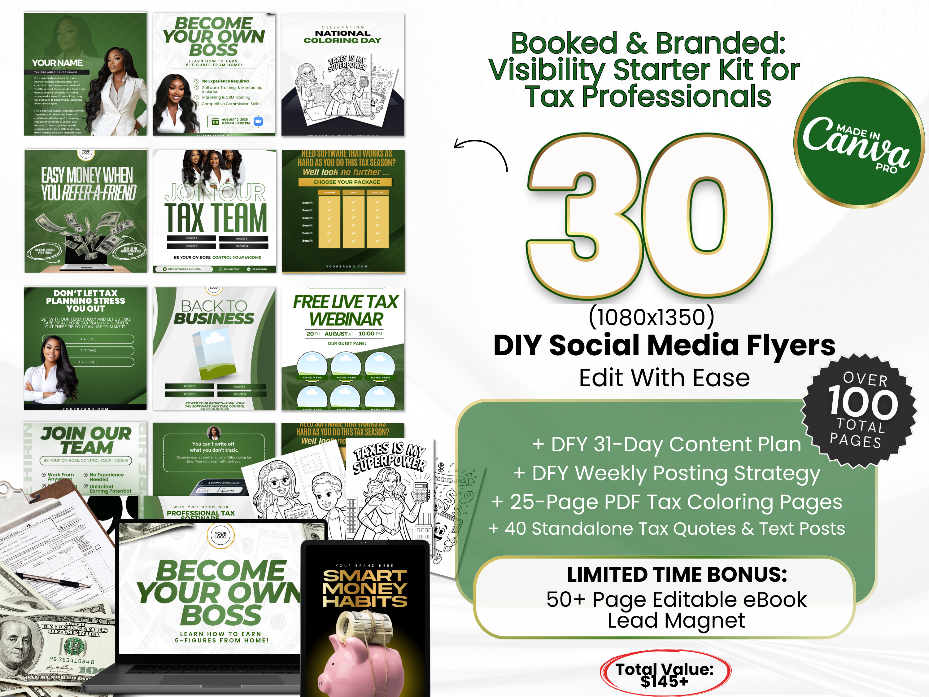 The Visibility + Client Growth Kit for Tax Professionals
